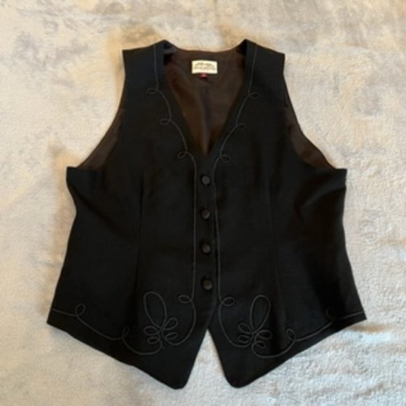 Susan Bristol Women's Wool Vest Medium - Picture 3 of 15